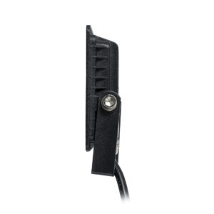 GloboStar® ATLAS 61517 Επαγγελματικός Προβολέας LED 10W 1150lm 120° AC 220-240V – Αδιάβροχος IP67 – Μ10 x Π2 x Υ8cm – Μαύρο – Θερμό Λευκό 2700K – LUMILEDS Chips – TÜV Rheinland Certified – 5 Χρόνια Εγγύηση