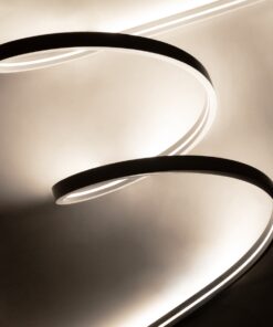 GloboStar® NEONPRO 61524 Professional Neon Flex LED 10W/m 1250lm/m 120° DC 24V Αδιάβροχη IP68 – 120 x SMD 2835 LED Chip/Μέτρο – Dimmable – Μ100 x Π6 x Υ1.2cm – Φυσικό Λευκό 4500K – LUMILEDS High Efficiency Chips – 6 Χρόνια Εγγύηση