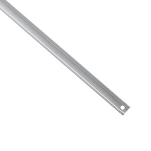 GloboStar® NEONPRO 61530-3M Προφίλ Αλουμινίου – Βάση Στήριξης για την NEONPRO Professional Neon Flex LED 10W/m 24VDC & 48VDC με Π6 x Υ1.2cm – Λευκό – Μ300 x Π0.8 x Υ1.3cm – Πακέτο 5 Τεμάχια των 3 Μέτρων