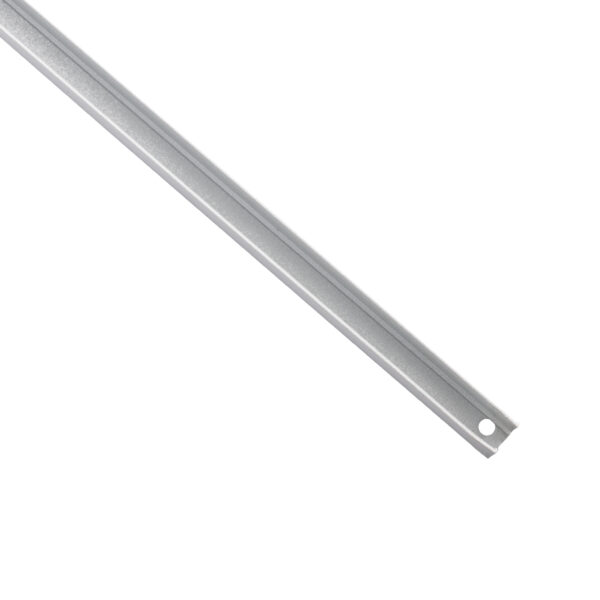 GloboStar® NEONPRO 61530-3M Προφίλ Αλουμινίου – Βάση Στήριξης για την NEONPRO Professional Neon Flex LED 10W/m 24VDC & 48VDC με Π6 x Υ1.2cm – Λευκό – Μ300 x Π0.8 x Υ1.3cm – Πακέτο 5 Τεμάχια των 3 Μέτρων