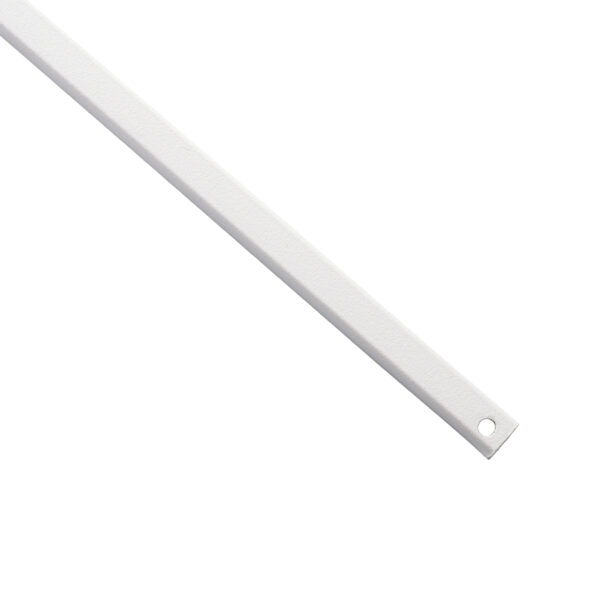 GloboStar® NEONPRO 61530-3M Προφίλ Αλουμινίου – Βάση Στήριξης για την NEONPRO Professional Neon Flex LED 10W/m 24VDC & 48VDC με Π6 x Υ1.2cm – Λευκό – Μ300 x Π0.8 x Υ1.3cm – Πακέτο 5 Τεμάχια των 3 Μέτρων