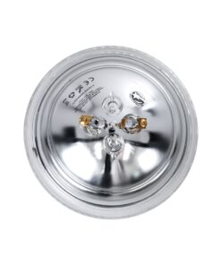 GloboStar® POOLANO 61534 Λάμπα LED Σποτ Πισίνας GX16D PAR56 25W 2000lm 120° AC/DC 12V Αδιάβροχο IP68 IK06 Tempered Glass Φ18 x Υ10cm Φυσικό Λευκό 4500K – Bridgelux Chip – 3 Years Warranty