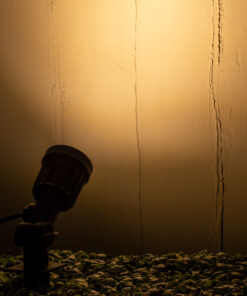 GloboStar® GARDENINI 61543 Καρφωτό Φωτιστικό Σποτ Κήπου LED 5W 650lm 38° DC 24V IP68 Υψηλής Αντοχής ABS IK06 Φ5.5 x Υ13.5cm – Θερμό Λευκό 2700K Dimmable – Μαύρο – Bridgelux Chip – 3 Years Warranty