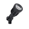 GloboStar® GARDENINI 61543 Καρφωτό Φωτιστικό Σποτ Κήπου LED 5W 650lm 38° DC 24V IP68 Υψηλής Αντοχής ABS IK06 Φ5.5 x Υ13.5cm – Θερμό Λευκό 2700K Dimmable – Μαύρο – Bridgelux Chip – 3 Years Warranty