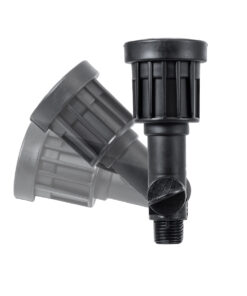 GloboStar® GARDENINI 61543 Καρφωτό Φωτιστικό Σποτ Κήπου LED 5W 650lm 38° DC 24V IP68 Υψηλής Αντοχής ABS IK06 Φ5.5 x Υ13.5cm – Θερμό Λευκό 2700K Dimmable – Μαύρο – Bridgelux Chip – 3 Years Warranty