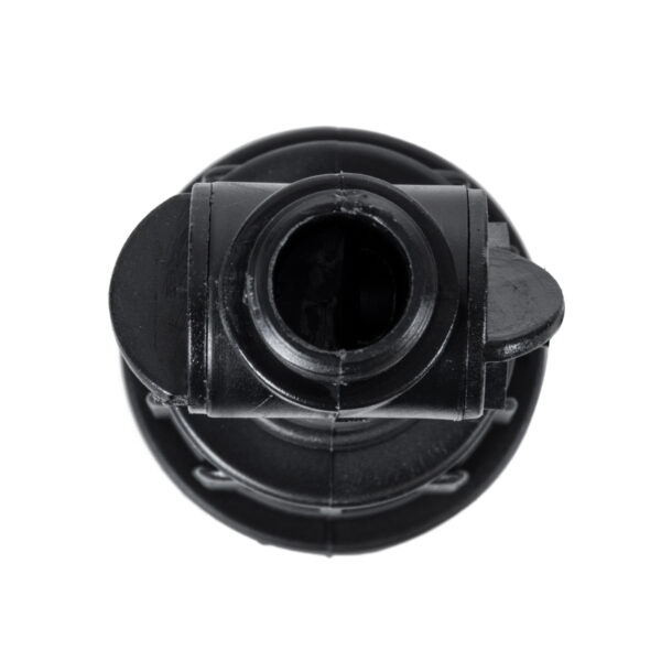 GloboStar® GARDENINI 61543 Καρφωτό Φωτιστικό Σποτ Κήπου LED 5W 650lm 38° DC 24V IP68 Υψηλής Αντοχής ABS IK06 Φ5.5 x Υ13.5cm – Θερμό Λευκό 2700K Dimmable – Μαύρο – Bridgelux Chip – 3 Years Warranty