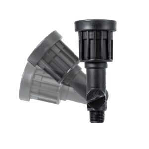 GloboStar® GARDENINI 61545 Καρφωτό Φωτιστικό Σποτ Κήπου LED 5W 550lm 38° DC 24V IP68 Υψηλής Αντοχής ABS IK06 Φ5.5 x Υ13.5cm – Μπλε 450nm Dimmable – Μαύρο – Bridgelux Chip – 3 Years Warranty