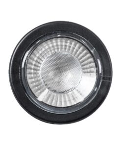 GloboStar® GARDENINI 61547 Επιφανειακό Φωτιστικό Σποτ Κήπου LED 5W 550lm 38° DC 24V IP68 Υψηλής Αντοχής ABS IK06 Φ7 x Υ14.5cm – Πράσινο 550nm Dimmable – Μαύρο – Bridgelux Chip – 3 Years Warranty