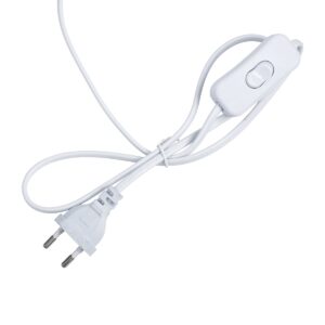 GloboStar® PENCASE 61568 Μοντέρνο Επιτραπέζιο Φωτιστικό Γραφείου – Πορτατίφ – Μονόφωτο 1 x E27 Μπλε Μεταλλικό Καμπάνα με Διακόπτη On/Off – Μολυβοθήκη & Βάση Τηλεφώνου – L12 x W15 x H38cm