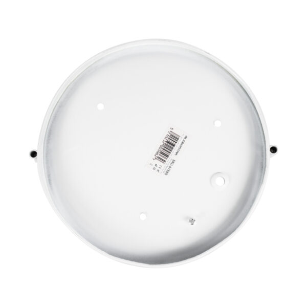 GloboStar® BOATLIGHT 61585 Vintage Industrial Φωτιστικό Τοίχου – Απλίκα – Καραβοχελώνα Εξωτερικού Χώρου Μονόφωτο 1 x E27 AC220-240V Αδιάβροχο IP65 – Σώμα Αλουμινίου & Tempered Glass – Φ17.5 x Υ9cm – Λευκό – Στρόγγυλο – 5 Years Warranty