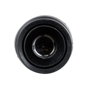 GloboStar® GRASEDO 61615 Βάση Κήπου με Ντουί E27 για Λάμπα Σποτ PAR38 – Αδιάβροχη IP67 – Υψηλής Αντοχής ABS – VDE Certified – Φ9.5 x Υ22cm – Μαύρο – 5 Years Warranty
