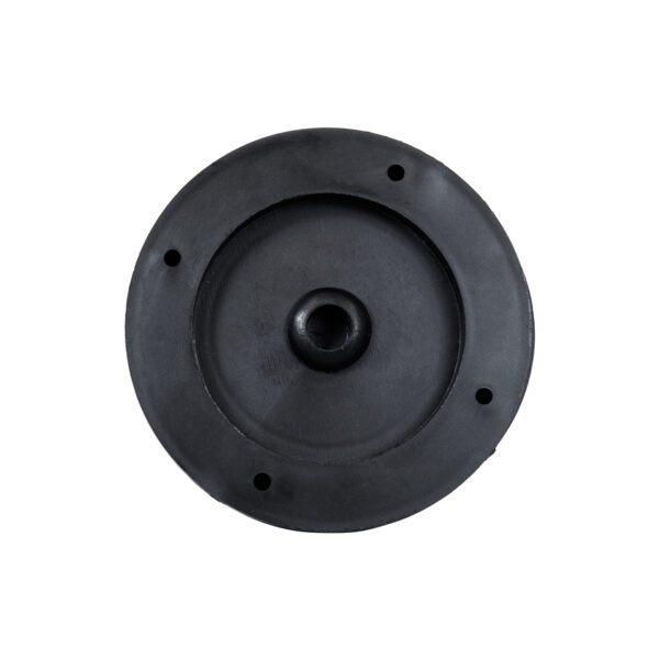 GloboStar® GRASEDO 61615 Βάση Κήπου με Ντουί E27 για Λάμπα Σποτ PAR38 – Αδιάβροχη IP67 – Υψηλής Αντοχής ABS – VDE Certified – Φ9.5 x Υ22cm – Μαύρο – 5 Years Warranty