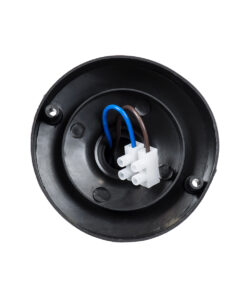 GloboStar® GRASEDO 61615 Βάση Κήπου με Ντουί E27 για Λάμπα Σποτ PAR38 – Αδιάβροχη IP67 – Υψηλής Αντοχής ABS – VDE Certified – Φ9.5 x Υ22cm – Μαύρο – 5 Years Warranty