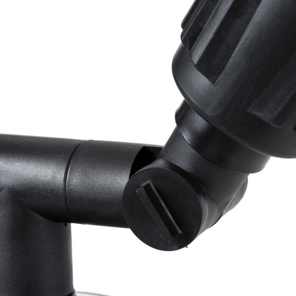 GloboStar® GRASEDO 61616 Βάση Κήπου με 2 Ντουί E27 για Λάμπες Σποτ PAR38 – Αδιάβροχη IP67 – Υψηλής Αντοχής ABS – VDE Certified – Μ40 x Π9.5 x Υ22cm – Μαύρο – 5 Years Warranty