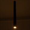 GloboStar® DUCT 61621 Επιφανειακό Στρόγγυλο Φωτιστικό Σποτ Αλουμινίου με Ντουί GU10 VDE Certified AC 220-240V IP44 Φ6 x Υ75cm – Μαύρο – 5 Years Warranty