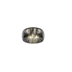 Φωτιστικό Οροφής Trio Lighting CRYSTEL 3x E14 Χρώμιο Γυαλί – 616700306