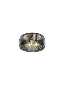 Φωτιστικό Οροφής Trio Lighting CRYSTEL 3x E14 Χρώμιο Γυαλί – 616700306