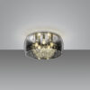Φωτιστικό Οροφής Trio Lighting CRYSTEL  5x E14 Χρώμιο Γυαλί   – 616700506
