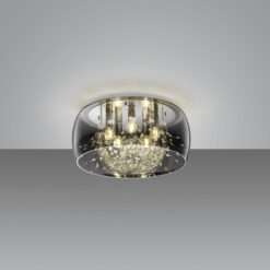 Φωτιστικό Οροφής Trio Lighting CRYSTEL 5x E14 Χρώμιο Γυαλί – 616700506
