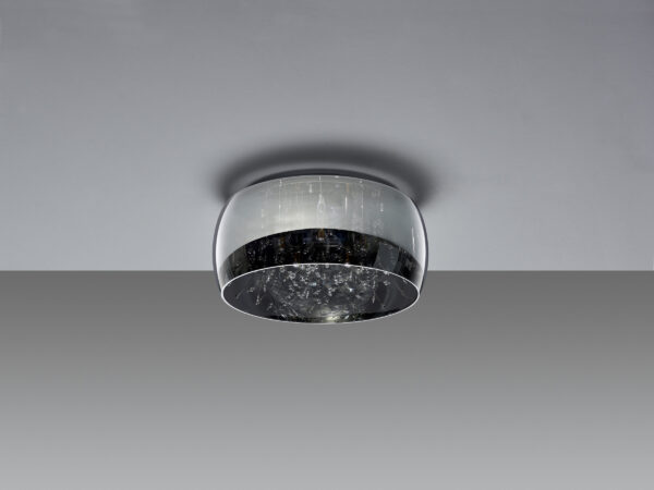 Φωτιστικό Οροφής Trio Lighting CRYSTEL  5x E14 Χρώμιο Γυαλί   – 616700506