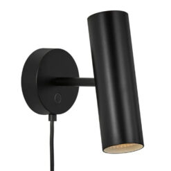 Επιτοίχιο Φωτιστικό DFTP Mib 6 1xGU10 Μαύρου Χρώματος – 61681003