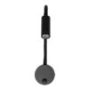 GloboStar® GOOSE 61690 Φωτιστικό Τοίχου – Απλίκα LED 3W 300lm 36° AC 220-240V IP20 – Reading Light – Θερμό Λευκό 2700K Μαύρο Αλουμίνιο – Μ6.5 x Π22.5 x Υ23cm – 2 Xρόνια Εγγύηση