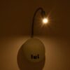 GloboStar® GOOSE 61694 Φωτιστικό Τοίχου – Απλίκα LED 6W 600lm 36° AC 220-240V IP20  – Reading Light & 360° Κρυφός Φωτισμός – Φορτιστής USB 3A – Θερμό Λευκό 2700K Γκρι Αλουμίνιο – Μ15.5 x Π22.5 x Υ30cm – 2 Xρόνια Εγγύηση