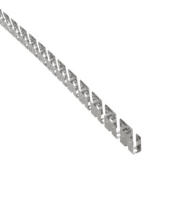 GloboStar® NEONPRO 61698 Εύκαμπτη Βάση Στήριξης για την NEONPRO Professional Neon Flex LED 10W/m 24VDC & 48VDC με Π6 x Υ1.2cm – Ασημί – Μ1000 x Π0.7 x Υ1.2cm – Πακέτο 1 Τεμάχιο των 10 Μέτρων