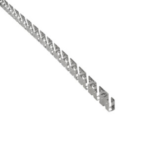 GloboStar® NEONPRO 61698 Εύκαμπτη Βάση Στήριξης για την NEONPRO Professional Neon Flex LED 10W/m 24VDC & 48VDC με Π6 x Υ1.2cm – Ασημί – Μ1000 x Π0.7 x Υ1.2cm – Πακέτο 1 Τεμάχιο των 10 Μέτρων