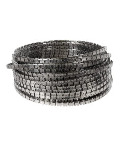 GloboStar® NEONPRO 61698 Εύκαμπτη Βάση Στήριξης για την NEONPRO Professional Neon Flex LED 10W/m 24VDC & 48VDC με Π6 x Υ1.2cm – Ασημί – Μ1000 x Π0.7 x Υ1.2cm – Πακέτο 1 Τεμάχιο των 10 Μέτρων