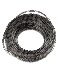 GloboStar® NEONPRO 61698 Εύκαμπτη Βάση Στήριξης για την NEONPRO Professional Neon Flex LED 10W/m 24VDC & 48VDC με Π6 x Υ1.2cm – Ασημί – Μ1000 x Π0.7 x Υ1.2cm – Πακέτο 1 Τεμάχιο των 10 Μέτρων