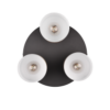 Φωτιστικό Οροφής Trio Lighting 3xE27 Καφέ Χρώματος – 619430317