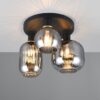 Πολύφωτο Οροφής Μαύρο Ματ & Γυαλί DIVA 3xE27 Trio Lighting – 619800332