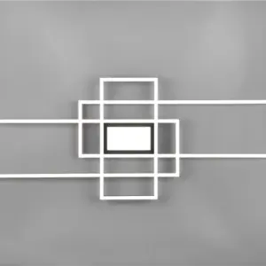 Φωτιστικό Οροφής Trio Lighting IRVINE LED, 60W · 7100lm, 3000 – 6500K Ορείχαλκος Ματ Μεταλλικό, Τηλεχειριζόμενο Dimmable, Λειτουργία μνήμης, – 620010408