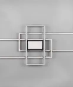 Φωτιστικό Οροφής Trio Lighting IRVINE LED, 60W · 7100lm, 3000 – 6500K Ορείχαλκος Ματ Μεταλλικό, Τηλεχειριζόμενο Dimmable, Λειτουργία μνήμης, – 620010408