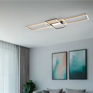 Φωτιστικό Οροφής Trio Lighting IRVINE LED, 60W · 7100lm, 3000 – 6500K Ορείχαλκος Ματ Μεταλλικό, Τηλεχειριζόμενο Dimmable, Λειτουργία μνήμης, – 620010408