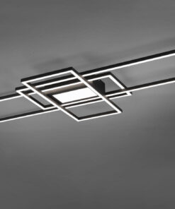 Φωτιστικό Οροφής Trio Lighting LED 60W Ανθρακί Μεταλλικό Dimmable 6500lm 3000 – 6500K 620010442