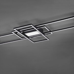 Φωτιστικό Οροφής Trio Lighting LED 60W  Ανθρακί Μεταλλικό Dimmable 6500lm 3000 – 6500K  620010442
