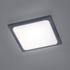 Φωτιστικό Οροφής Trio Lighting LED 18W  Ανθρακί Αλουμίνιο 2000lm 3000K IP54 620160142