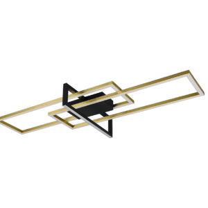 Φωτιστικό Οροφής Trio Lighting LED 34W  Ορείχαλκος Ματ Μεταλλικό Step Dimmable 3900lm 3000K  620310308