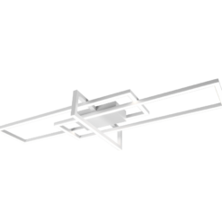 Φωτιστικό Οροφής Trio Lighting LED 34W Λευκό Ματ Μεταλλικό Step Dimmable 4100lm 4000K 620310331