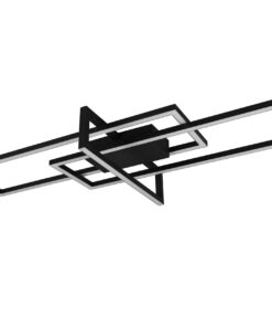 Φωτιστικό Οροφής Trio Lighting LED 34W Μαύρο Ματ Μεταλλικό Step Dimmable 3900lm 3000K 620310332