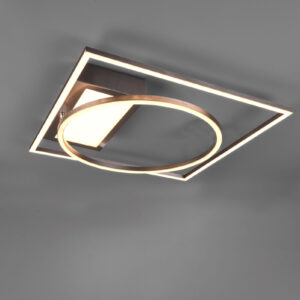 Φωτιστικό Οροφής Trio Lighting LED 33W  Νίκελ Ματ Μεταλλικό Dimmable 4600lm 2700-6500K με Τηλεχειριστήριο – 620510307