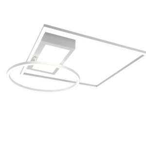 Φωτιστικό Οροφής Trio Lighting LED 33W  Λευκό Ματ Μεταλλικό Dimmable 4600lm 2700 – 6500K  620510331