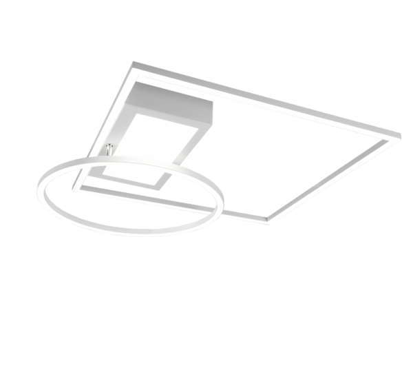 Φωτιστικό Οροφής Trio Lighting LED 33W  Λευκό Ματ Μεταλλικό Dimmable 4600lm 2700 – 6500K  620510331