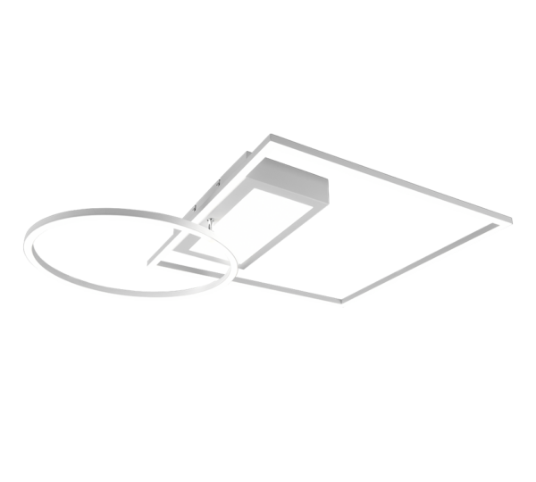 Φωτιστικό Οροφής Trio Lighting LED 33W  Λευκό Ματ Μεταλλικό Dimmable 4600lm 2700 – 6500K  620510331