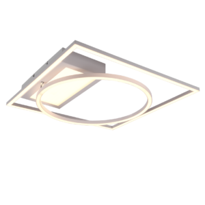 Φωτιστικό Οροφής Trio Lighting LED 33W  Λευκό Ματ Μεταλλικό Dimmable 4600lm 2700 – 6500K  620510331