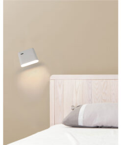 AUREA WHITE LED WALL LAMP 8W 2700K FARO – 62115