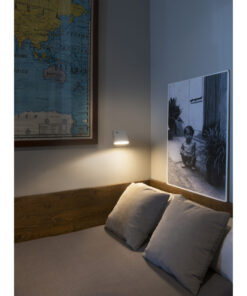 AUREA WHITE LED WALL LAMP 8W 2700K FARO – 62115