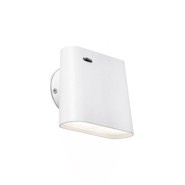 AUREA WHITE LED WALL LAMP 8W 2700K FARO - 62115